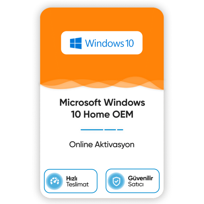 Windows 10 Home Lisans | Orijinal Lisans