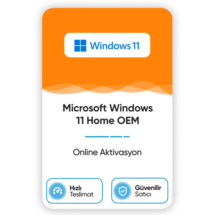 Windows 11 Home | Orijinal Lisans