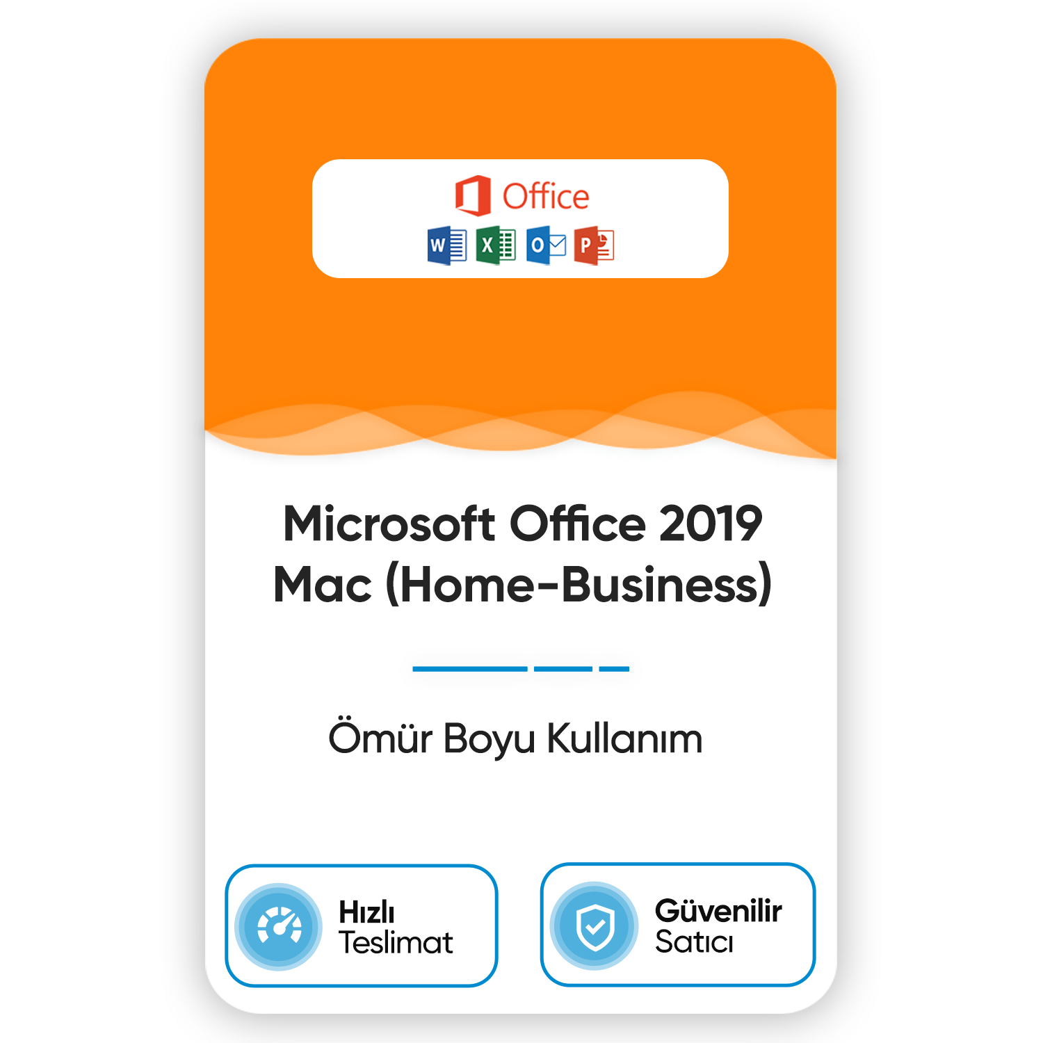 Office 2019 Home&Business (MacOs) | Orijinal Lisans